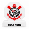 Personalized Corinthians 3D Printed Trophy