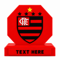 Personalized Flamengo 3D Trophy